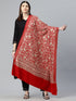 Women's Aari Embroidery Wool Shawl