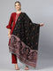 Women's Aari Embroidery Pure Wool Shawl