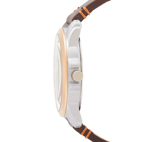 Duke Men Analog Brown Watch -CLLSGLDBR