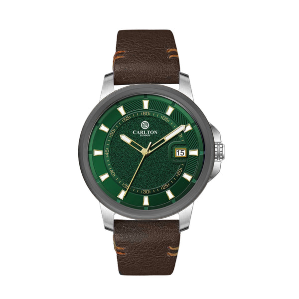 Duke Men Analog Green Watch -CLLSGRN