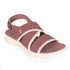 Women's Knitted Cross-Strap Sport Sandal with Buckle