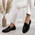 Men's Patent Textured Penny Loafer