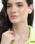 925 Sterling Silver Rhodium Plated Enamel Lady Bird Pendant and Chain