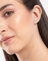 925 Sterling Silver Rhodium Plated Petite Elephant Stud Earring