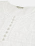 Megha in House of Kari Hand embroidery Chikankari Dress-White