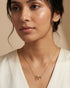 18kt Gold Plated Shree Krishna Necklace with CZ for Unisex