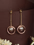 Anti-Tarnish Gold & Rose Gold Plated Chain Dangling Minimalist Earrings