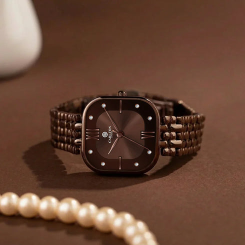 Carlton London Chelsea Women Brown Analog Watch - CLSSCBRN
