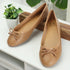 Women's Round Toe Bow Detail Ballerinas