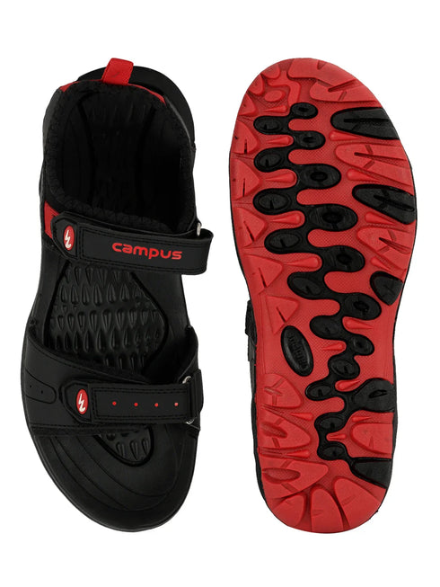 3K-903A Black Men's Sandals