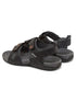 3K-905A Black Men's Sandals