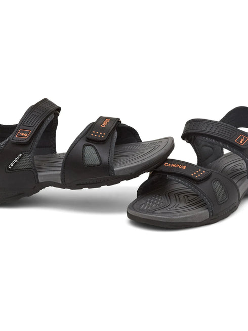 3K-905A Black Men's Sandals