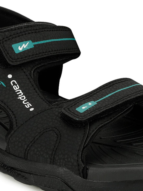 SD-055 Black Men's Sports Sandals