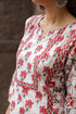 Women Ethnic Motifs Printed Thread Work Kurta