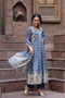 Women Ethnic Motifs Printed Regular Sequinned Pure Cotton Kurta with Trousers & With Dupatta