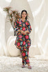 Printed Pure Cotton Notch Neck Tunic With Trouser