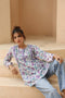 Floral Print Cotton Top