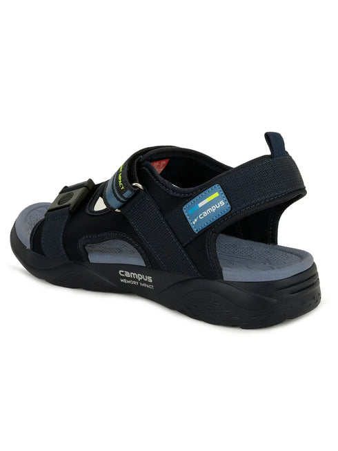 3K-SD-064A Navy Men's Sandals