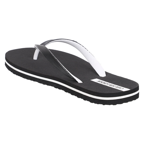 Women Striped Strap Thong Sandals