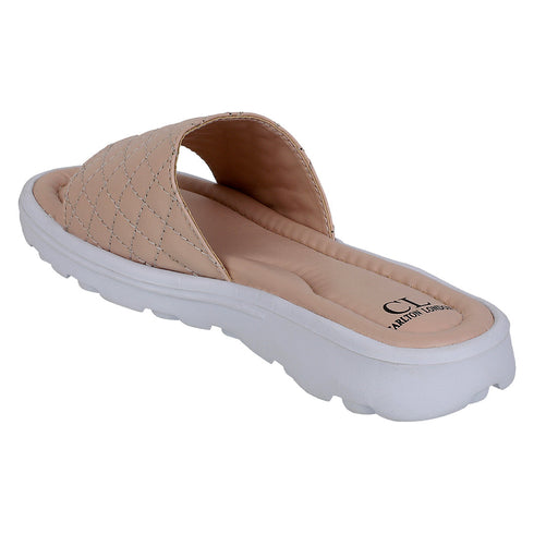 Women's Quilted Comfort Slide Sandals
