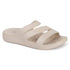 Women's Three-Strap Platform Comfort Slides