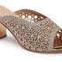 Women Embellished Block Heel Sandals