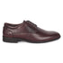 Men's Polished Cognac Leather Derby Dress Shoes
