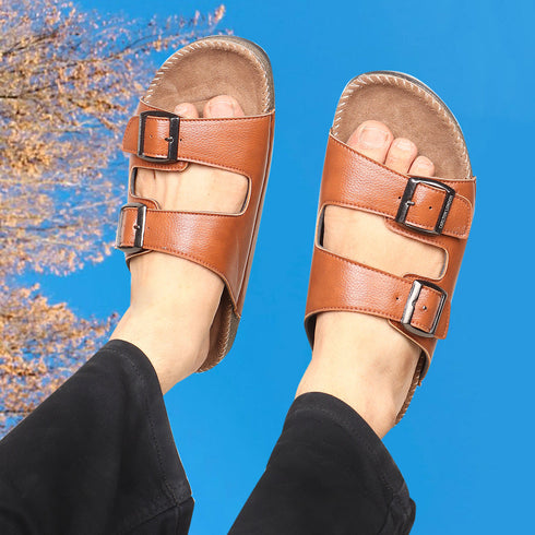 Men's Dual-Strap Adjustable Comfort Sandal