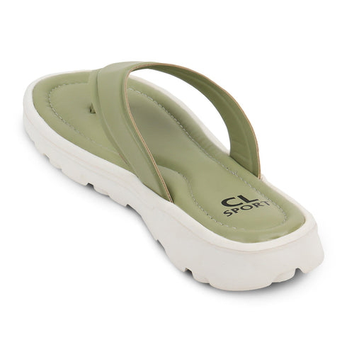 Women's Solid Color Comfort Thong Flip-Flops