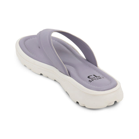 Women's Solid Color Comfort Thong Flip-Flops