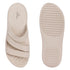 Women's Three-Strap Platform Comfort Slides