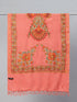 Women's Aari Embroidered Wool Stole