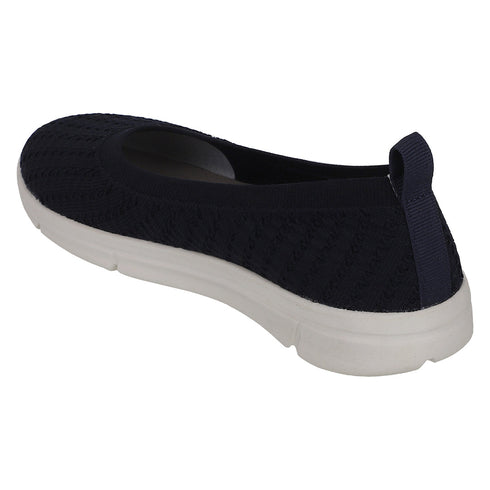 Women's FlyKnit Comfort Slip-On Ballet Flats
