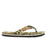 Men's Textured Strap Casual Thong Slipper