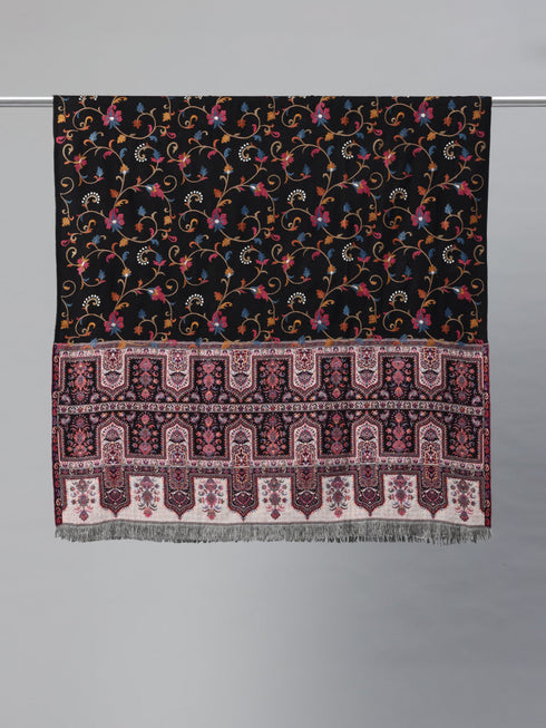 Women's Aari Embroidery Pure Wool Shawl