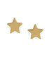 925 Sterling Silver 18kt Gold Plated Petite Star Stud Earring