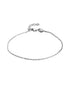 925 Sterling Silver Rhodium Plated Wraparound Bracelet