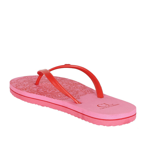 Women's Printed Thong Flip Flops