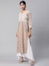 Asmita in HOK Chikankari Kurti for Women - Beige