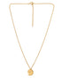 18kt Gold Plated I Love You Necklace
