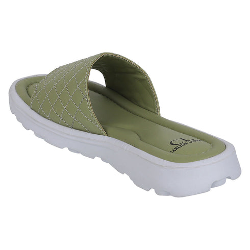 Women's Quilted Comfort Slide Sandals