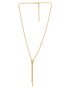 18kt Gold Plated Lariat Necklace