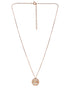 18kt Rose Gold Plated MOP Tree of Life Pendant and Chain