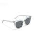 Women Green Toned Grey UV Protected Lens Cat Eye Sunglasses