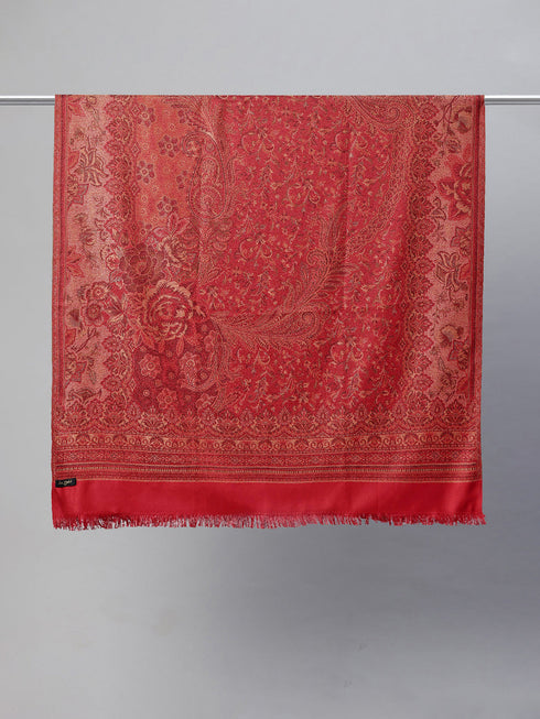 Women's Jamawar Wool Shawl