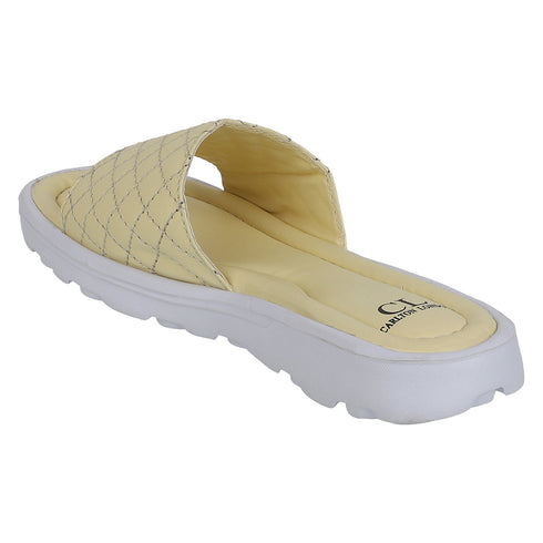 Women's Quilted Comfort Slide Sandals