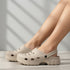 Women's Water-Friendly Slip-On Shoes with Adjustable Strap
