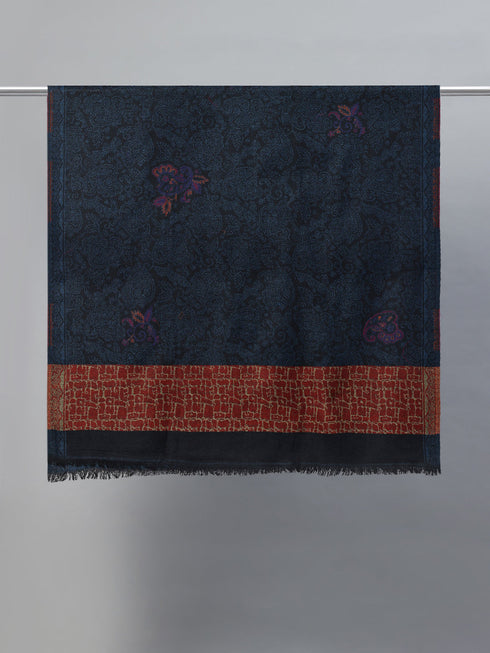 Women's Kani Jamawar Pure Wool Shawl