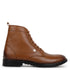 Men's Textured Lace-Up Ankle Boots
