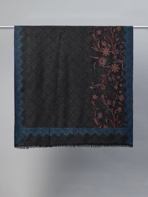 Women's Kani Jamawar Pure Wool Shawl